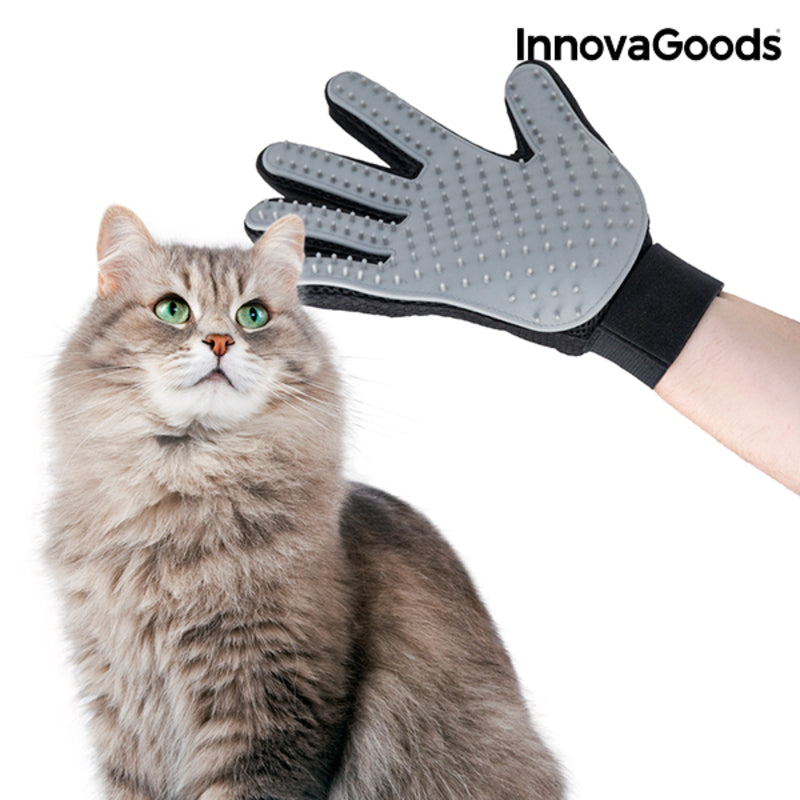 Pet Grooming & Massage Glove - Removes Loose Fur Gently