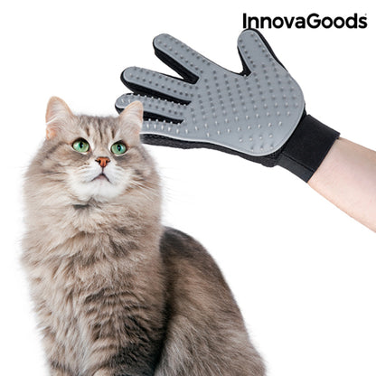 Pet Grooming & Massage Glove - Removes Loose Fur Gently