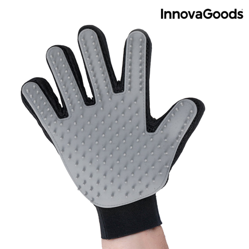 Pet Grooming & Massage Glove - Removes Loose Fur Gently