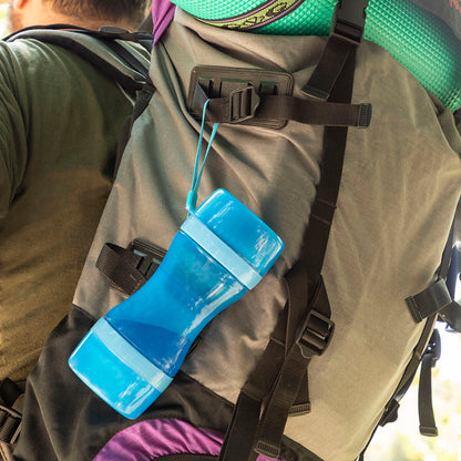 2-in-1 Travel bottle With Water and Food Containers