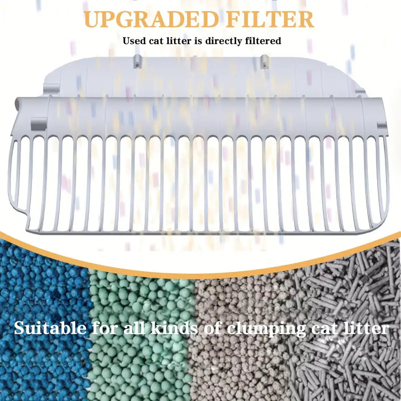 Self-Cleaning Cat Litter Box – Upgraded Automatic Litter